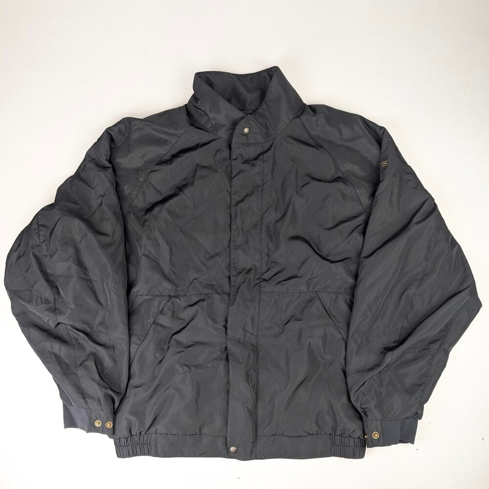 DryJoys by FootJoy Men's XL Black Golf Jacket